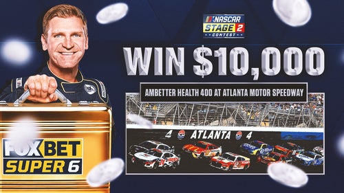 CUP SERIES Trending Image: Cash in on $10K playing FOX Bet Super 6 NASCAR contest featuring Atlanta